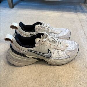 Nike White and Black Athletic Shoes